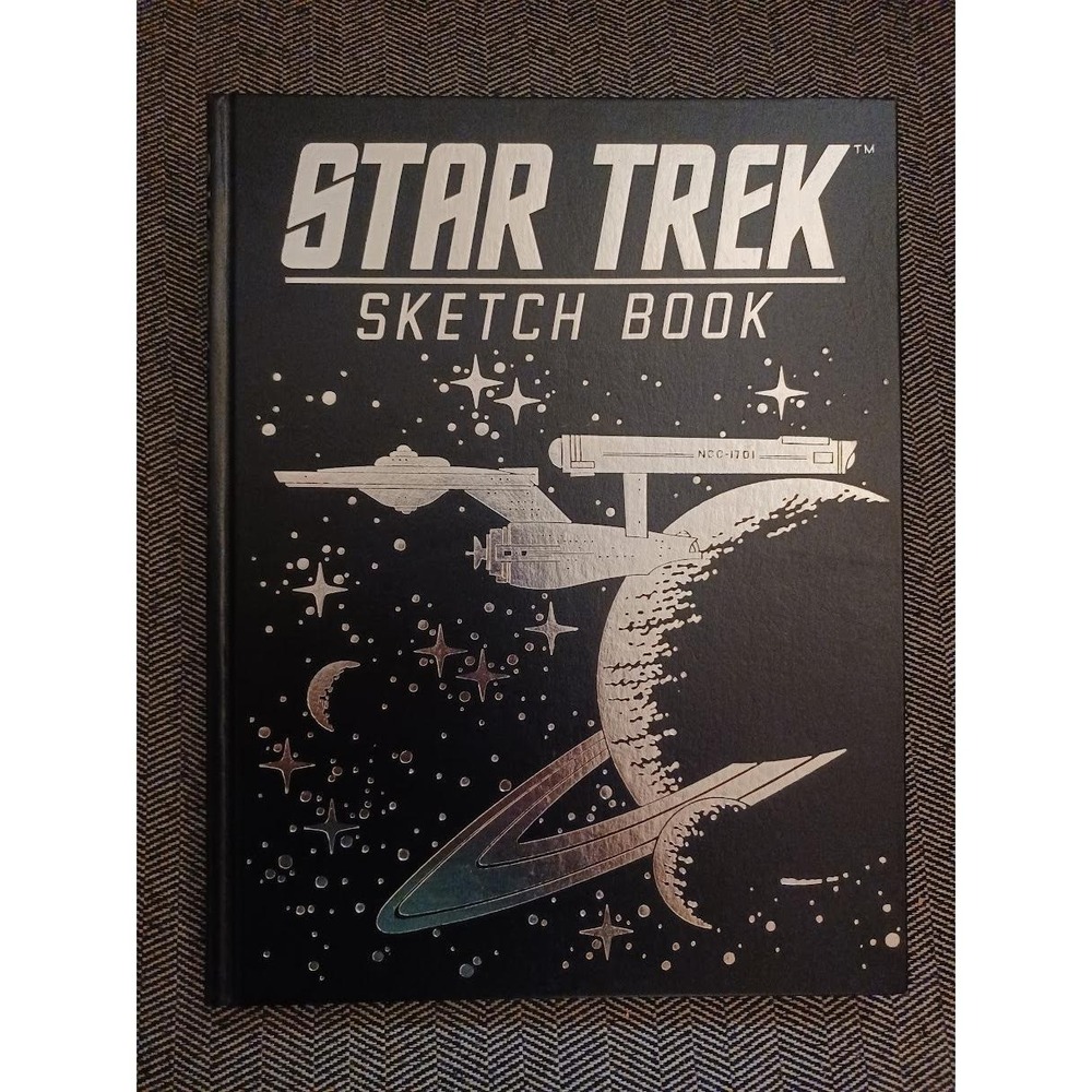 Rare Star Trek Sketch Book Paramount Picture Longmeadow Press 1995 New NOS